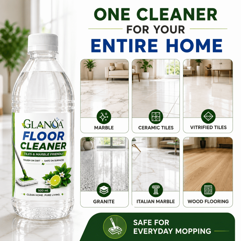 Glanoa floor cleaner - Tiles and marble friendly (1)