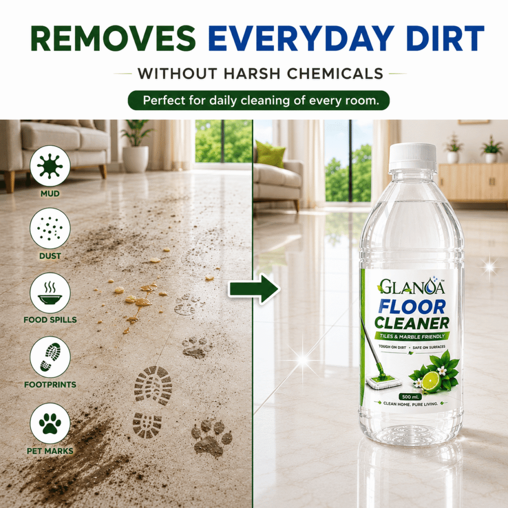 Glanoa floor cleaner - Tiles and marble friendly (2)