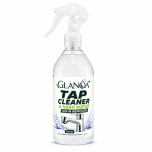 Glanoa Tap Cleaner & Hard Water Stain Remover | Non Toxic & Eco Friendly | All Purpose Cleaner Suitable for Tap, Shower, Bathroom, Mirror | 500 ml | Kids Safe & Pet Friendly Cleaner
